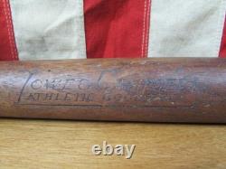 Vintage 1920s Lowe & Campbell Athletic Goods Co. Wood No. 405 Baseball Bat 33