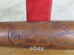 Vintage 1920s Major League Wood Baseball Bat EC Brinsers Sons 34 Richmond VA