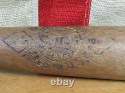 Vintage 1920s Spalding Jr. Autograph Baseball Bat Diamond Ball Ken Williams 32