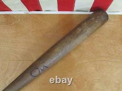 Vintage 1920s Spalding Jr. Autograph Baseball Bat Diamond Ball Ken Williams 32