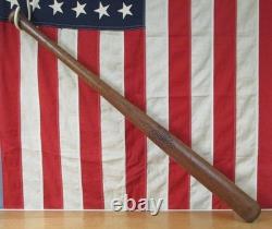 Vintage 1920s Spalding Wood Baseball Bat Diamond Ball Logo Hand Turned 34 Nice