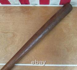 Vintage 1920s Spalding Wood Baseball Bat Diamond Ball Logo Hand Turned 34 Nice