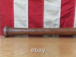 Vintage 1920s Spalding Wood Baseball Bat Diamond Ball Logo Hand Turned 34 Nice