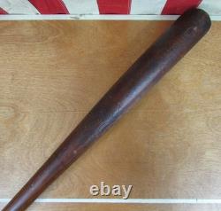 Vintage 1920s Spalding Wood Baseball Bat Ed Bing Miller Diamond Ball Logo 34