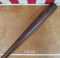 Vintage 1920s Spalding Wood Baseball Bat Ed Bing Miller Diamond Ball Logo 34