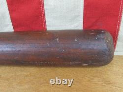Vintage 1920s Spalding Wood Baseball Bat Ed Bing Miller Diamond Ball Logo 34