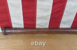 Vintage 1920s Spalding Wood Baseball Bat Ed Bing Miller Diamond Ball Logo 34