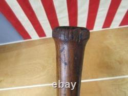 Vintage 1920s Spalding Wood Baseball Bat Ed Bing Miller Diamond Ball Logo 34