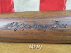 Vintage 1920s Spalding Wood Baseball Bat Model 1 Diamond Ball Logo 200CH 35