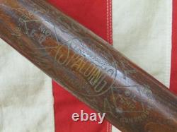 Vintage 1920s Spalding Wood Baseball Bat Softball No. 6B Diamond Ball Logo 34