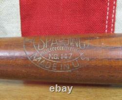 Vintage 1920s Spalding Wood Baseball Mini Bat C. L. Gabby Hartnett HOF 16 Cubs