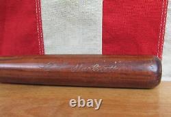 Vintage 1920s Spalding Wood Baseball Mini Bat C. L. Gabby Hartnett HOF 16 Cubs