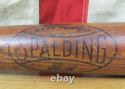 Vintage 1920s Spalding Wood Hand Turned No. 10 Baseball Bat Haverford No. 4 33 Vintage 1920s Spalding Wood Hand Turned No. 10 Baseball Bat Haverford No. 4 33