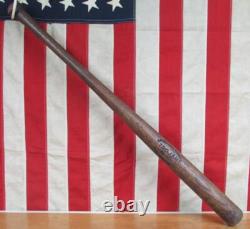 Vintage 1920s Trojan Sporting Goods Wood Baseball Bat No. 45 New York City 32 Vintage 1920s Trojan Sporting Goods Wood Baseball Bat No. 45 New York City 32