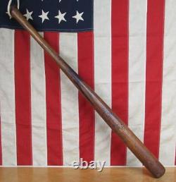 Vintage 1920s Trojan Sporting Goods Wood Baseball Bat No. 45 New York City 33