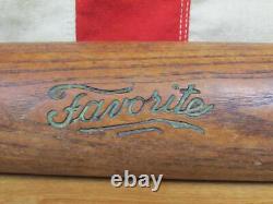 Vintage 1920s Worlds Largest Store Wood Baseball Bat Favorite 36 Sears Roebuck