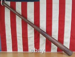 Vintage 1920s Zinn Beck Bat Co. Wood Baseball Bat No. 8 Ash Official Softball 34