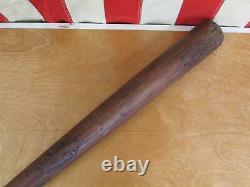 Vintage 1920s Zinn Beck Bat Co. Wood Baseball Bat No. 8 Ash Official Softball 34