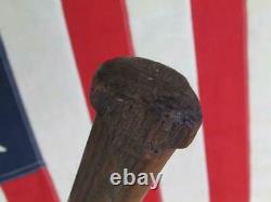 Vintage 1920s Zinn Beck Bat Co. Wood Baseball Bat No. 8 Ash Official Softball 34