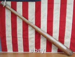 Vintage 1920s Zinn Beck Co. Wood Diamond Ace Baseball Bat HOF Mickey Cochrane 34