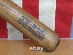 Vintage 1920s Zinn Beck Co. Wood Diamond Ace Baseball Bat HOF Mickey Cochrane 34