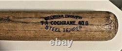 Vintage 1930 Mickey Cochrane Hanna Batrite Professional Model Baseball Bat