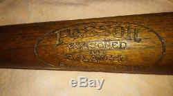 Vintage 1930's era hall of famer chick hafey baseball bat 36 in