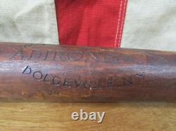 Vintage 1930s Adirondack Wood Baseball Bat Softball Rare early Reverse Brand 33