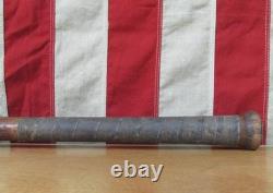 Vintage 1930s Adirondack Wood Baseball Bat Softball Rare early Reverse Brand 33