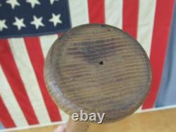 Vintage 1930s Antique Wood Hand Turned Baseball Bat Large Grip Knob 35 Great Vintage 1930s Antique Wood Hand Turned Baseball Bat Large Grip Knob 35 Great