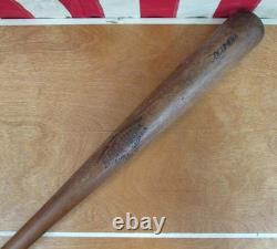 Vintage 1930s Burke Hanna Wood Baseball Bat Columbia Model No. C Hanna Mfg Co. 35