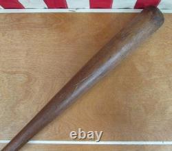 Vintage 1930s Burke Hanna Wood Baseball Bat Columbia Model No. C Hanna Mfg Co. 35