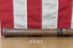 Vintage 1930s Burke Hanna Wood Baseball Bat Columbia Model No. C Hanna Mfg Co. 35