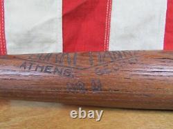 Vintage 1930s Burke Hanna Wood Baseball Bat No. D'Bee Line' Model 33 Antique