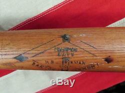 Vintage 1930s Champion Bats Wood Baseball Bat H. Bjorkman 34 Barton, VT Rare Co