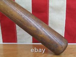 Vintage 1930s Claud A. Light Wood Baseball Bat Harpursville, NY 34 Antique Rare