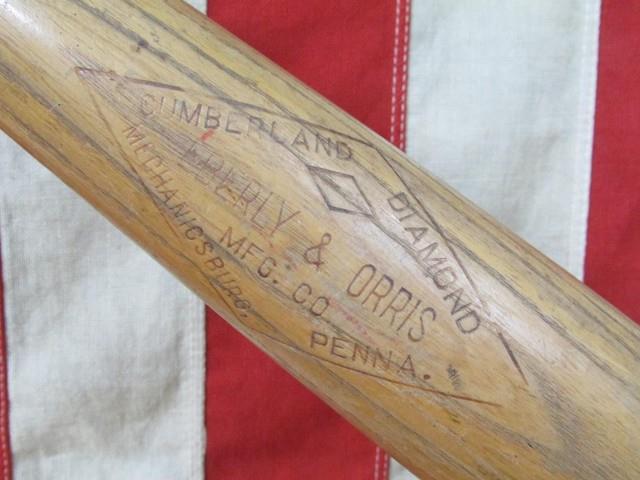 Vintage 1930s Cumberland Diamond Baseball Bat Eberly Orris Co. 36 Ted Williams