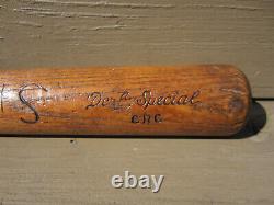 Vintage 1930s Derby Made No. 125 Derby Special CRC RARE Baseball Bat