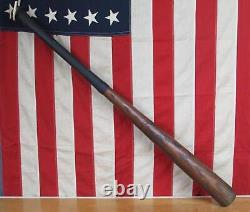 Vintage 1930s Double Header Wood Baseball Bat 50 W. Bingham Co. Cleveland 35