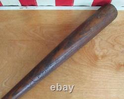 Vintage 1930s Double Header Wood Baseball Bat 50 W. Bingham Co. Cleveland 35