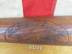 Vintage 1930s Double Header Wood Baseball Bat 50 W. Bingham Co. Cleveland 35