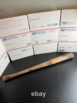 Vintage 1930s Draper Maynard D&M Wood Baseball Bat Converse Shoes Promo 32