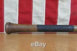 Vintage 1930s Draper Maynard D&M Wood Baseball Bat No. PGH Antique 33 Lucky Dog
