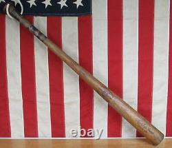 Vintage 1930s Draper Maynard Wood Baseball Bat Model 68 Major League Special 33