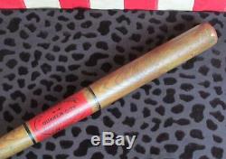 Vintage 1930s Edw. K. Tryon Co. Wood Baseball Bat Ring Quaker City League 30 Phila