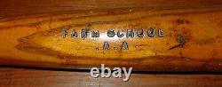 Vintage 1930s Farm School Athletic Assoc. Baseball bat-15742