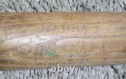 Vintage 1930s Hanna Batrite Athens, GA Model SSB1 Rare 33 Softball/? Bat HTF