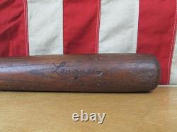 Vintage 1930s Hillerich & Bradsby Co.'League' Wood Baseball Bat No. 7 Model 35 Vintage 1930s Hillerich & Bradsby Co.'League' Wood Baseball Bat No. 7 Model 35