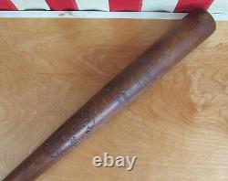 Vintage 1930s Hillerich & Bradsby Co. Wood American League 20 Baseball Bat 35