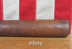 Vintage 1930s Hillerich & Bradsby Co. Wood American League 20 Baseball Bat 35